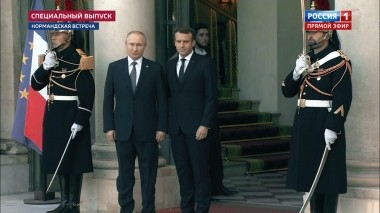 60 минут. Эфир от 09.12.2019 (18:50). В Париже проходит встреча в "нормандском формате"