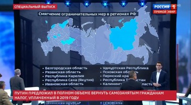 60 минут. Эфир от 11.05.2020 (17:15)