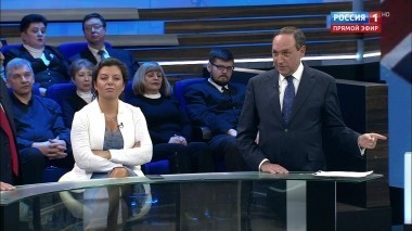 60 минут. Эфир от 14.03.2018 (19:00)