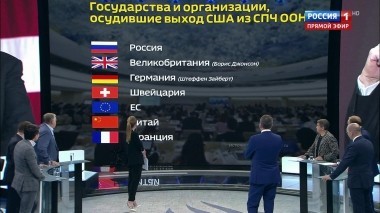 60 минут. Эфир от 20.06.2018 (19:00). Выход США из международных договоров и последствия этого шага
