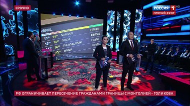 60 минут. Эфир от 31.01.2020 (17:25). На территории РФ обнаружены двое заболевших коронавирусом